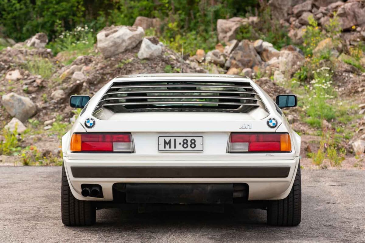 47万7500ユーロ（邦貨換算約7699万円）で落札されたBMW「M1」（C）Courtesy of RM Sotheby's