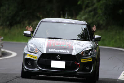 YUHO RALLY TANGOでの走行シーン