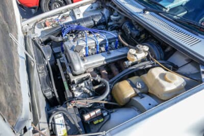 アルファ ロメオ アルフェッタGT1.8：入手してすぐにエンジンがかからなくなったが、自らパンクしたフルトラからポイントへと交換し、調子を取り戻したそうだ