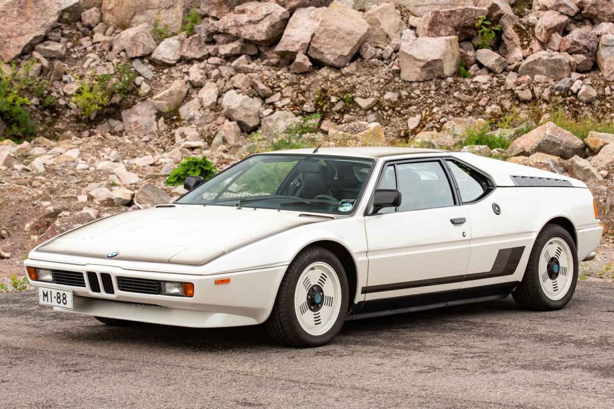 47万7500ユーロ（邦貨換算約7699万円）で落札されたBMW「M1」（C）Courtesy of RM Sotheby's