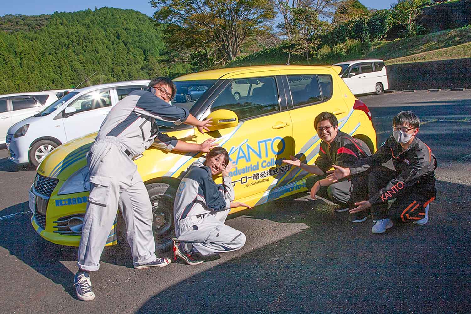 関東工業自動車大学校ラリー部」に聞く、初心者でもすぐに参加できる