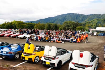 ダイハツ コペン：「開かない屋根はない！」を合言葉に盛り上がる山形オープンカーフェス。コペンをはじめロードスターやS660などが県内外から集まる