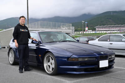 1995年式BMW 850i ケーニッヒ仕様と、オーナーの篠原晃男さん