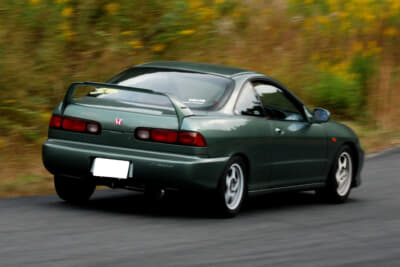 学生時代の愛車ホンダ「インテグラタイプR」（DC2）。オールペンしました