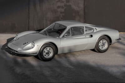 68万ユーロ（邦貨換算約1億1150万円）で落札されたディーノ 206GT（C）Courtesy of RM Sotheby's