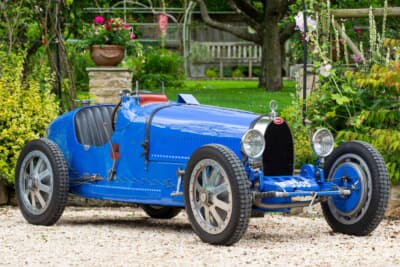 25万ポンド~30万ポンド(当時のレートで約4900万円〜約5900万円)で現在も販売中のブガッティ「タイプ 35T」(C)Bonhams