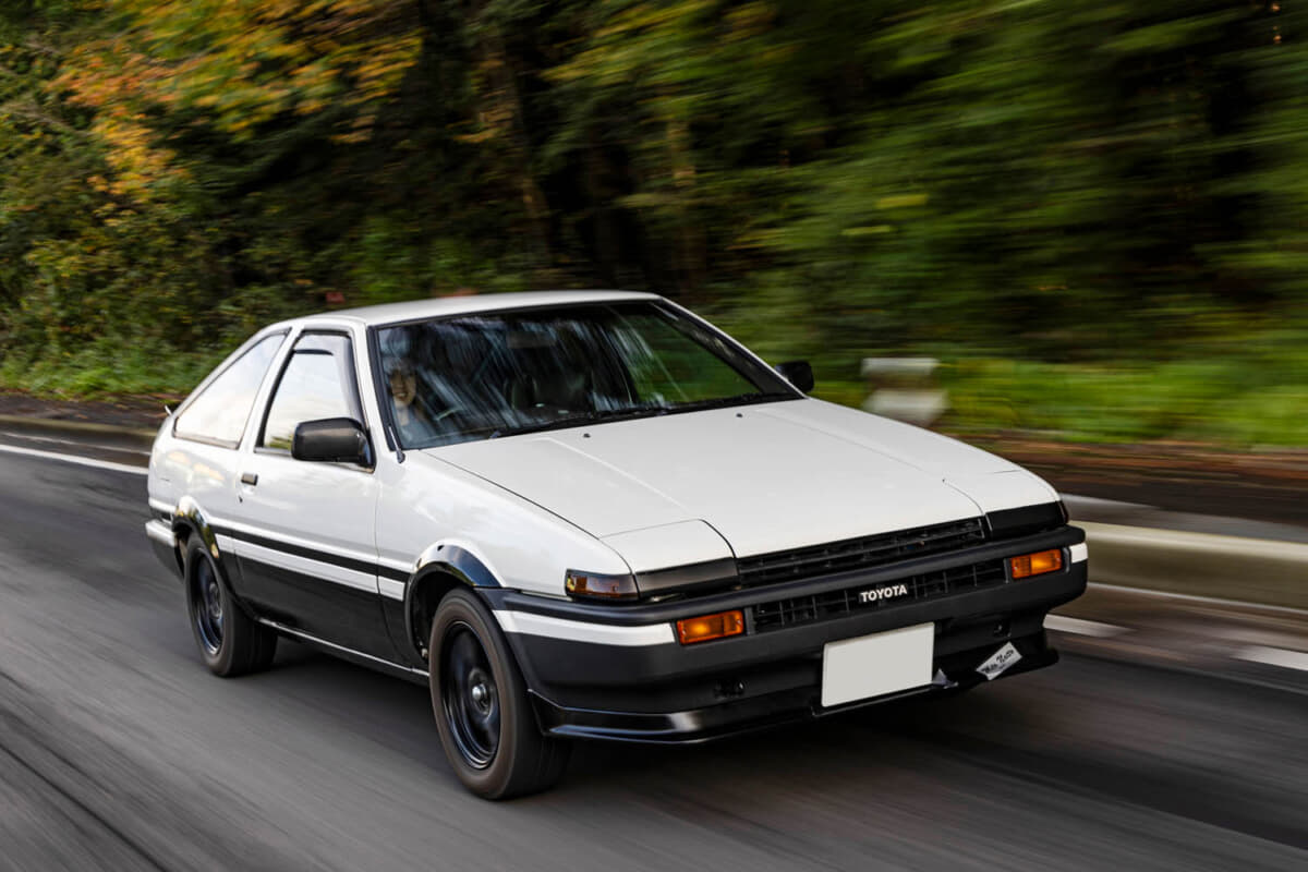 トヨタ AE86 スプリンタートレノ：「扱いやすいけどパワーが出てくる感触が分かりやすいのは、パワーバンドを意識した走りができそうです」