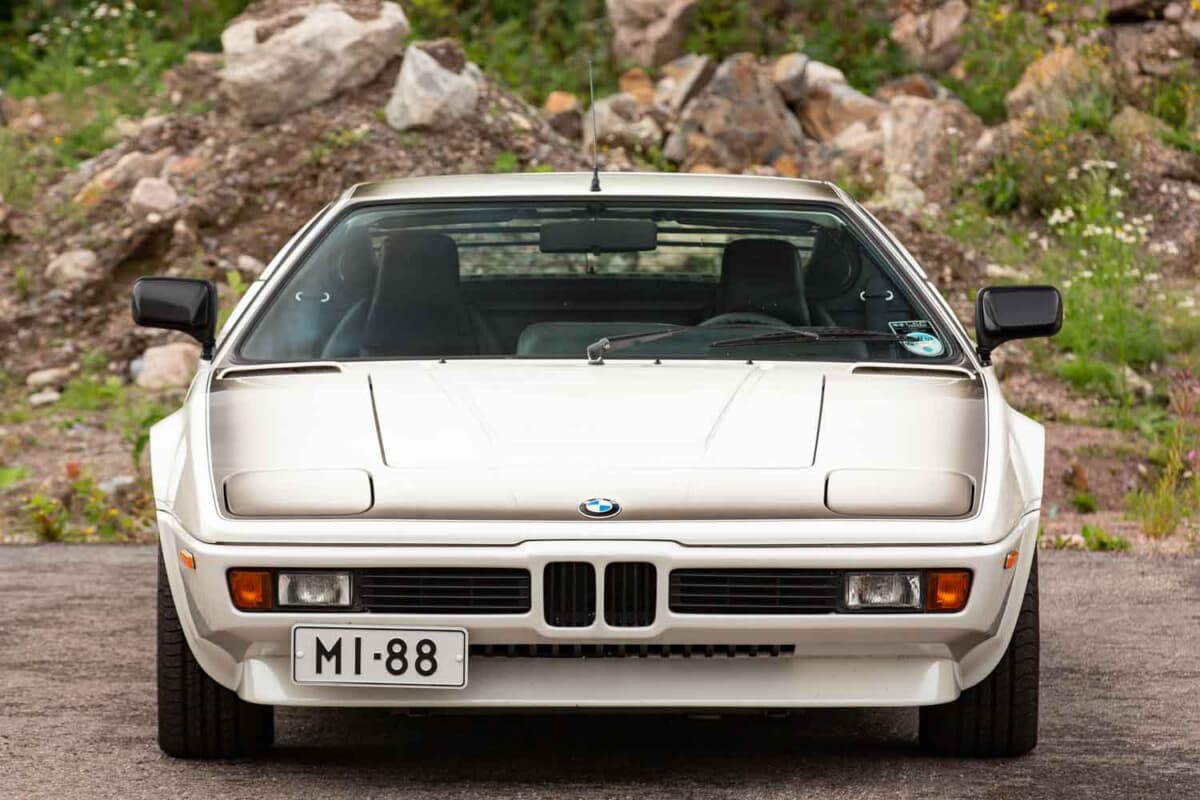 47万7500ユーロ（邦貨換算約7699万円）で落札されたBMW「M1」（C）Courtesy of RM Sotheby's