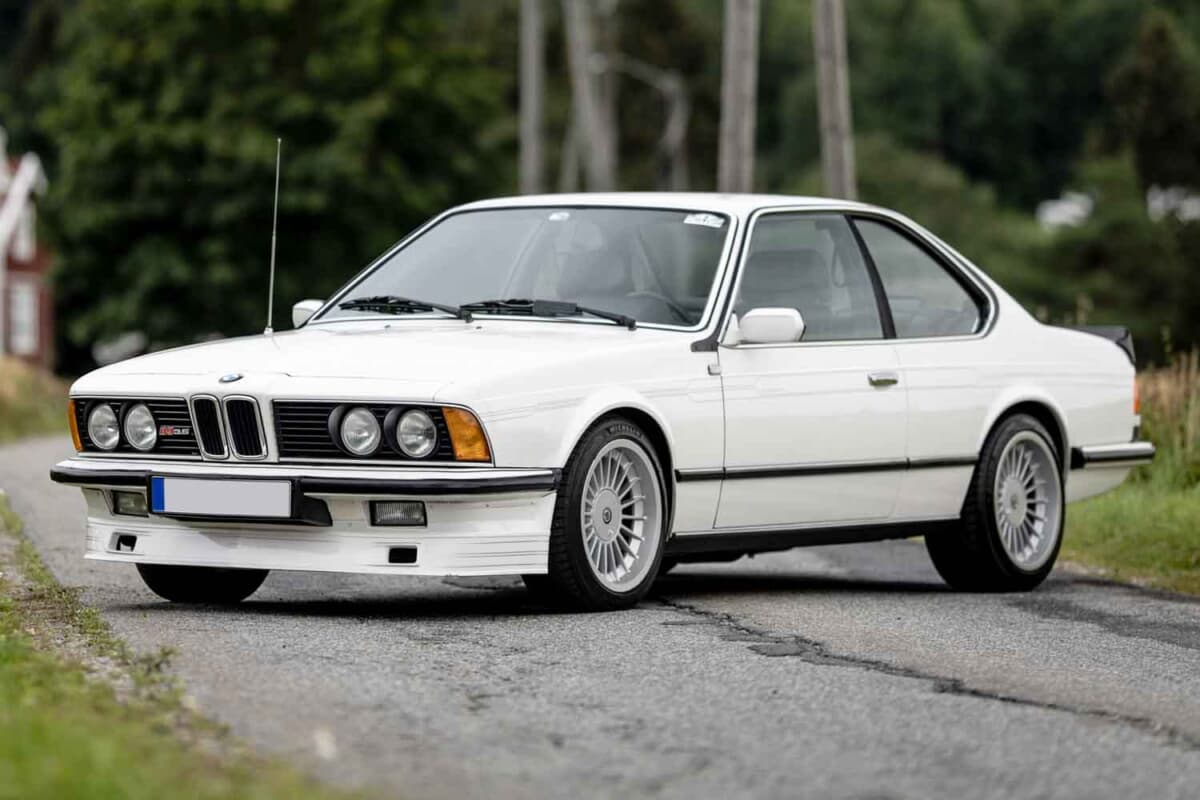 6万9000ユーロ（邦貨換算約1110万円）で落札されたアルピナ B9 3.5クーペ/1（C）Courtesy of RM Sotheby's