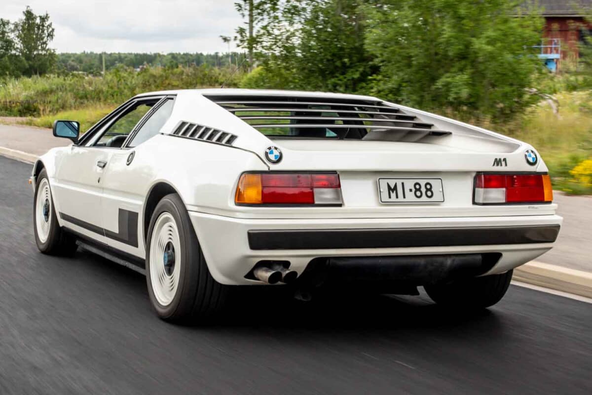 47万7500ユーロ（邦貨換算約7699万円）で落札されたBMW「M1」（C）Courtesy of RM Sotheby's