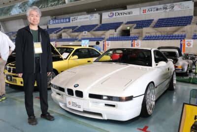 BMW 850Ciを20年近く前に購入したというオーナー