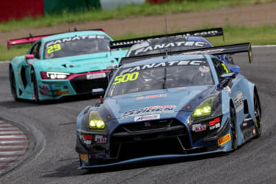 第5戦で2位となった500号車TEAM 5ZIGENの日産GT-RニスモGT3