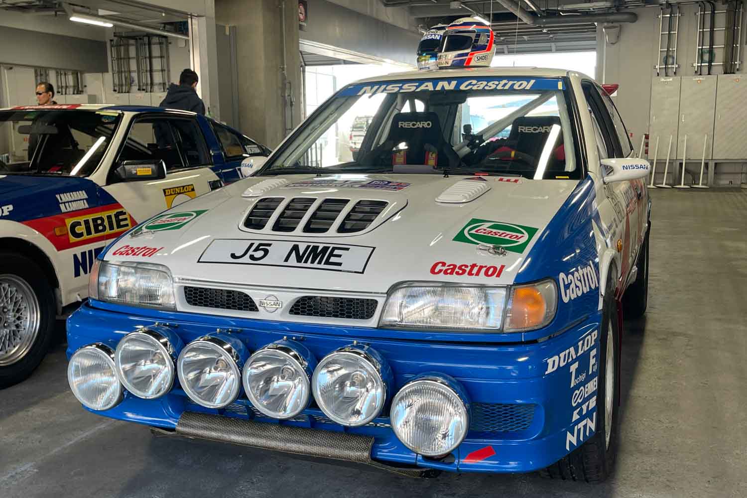 90年代の日産「パルサーGTI-R」のワークスマシンが復活！ ステッカーに