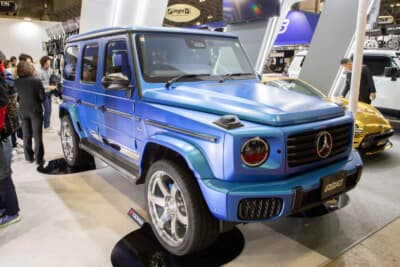 メルセデス・ベンツ GクラスにはボルクレーシングのTE37GCを装着