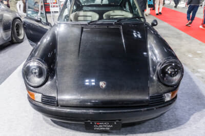 TOKYO CUSTOM WORKS ポルシェ 911：ボディ全体でおおよそ250kg軽量化されているだけでなく、半世紀近く経過して傷んだボディのレストレーションにもなっている