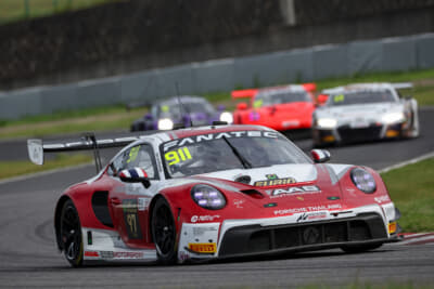 第5戦で優勝した911号車 AAS Motorsport byÂ AbsoluteÂ Racingのポルシェ911GT3R
