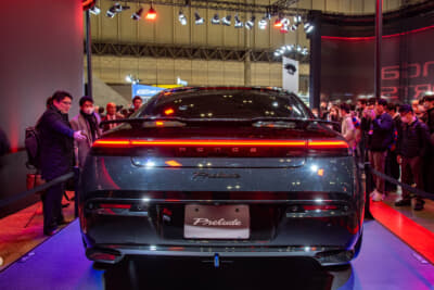 ホンダ プレリュード プロトタイプ：今回展示されていたプレリュードは、プロトタイプをカスタマイズしたモデルとのこと