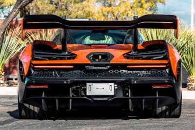 107万7500ドル(邦貨換算約1億6700万円)で落札されたマクラーレン「セナ」(C)Courtesy of RM Sotheby's