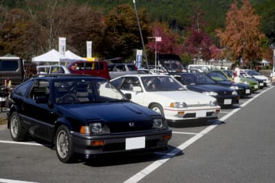 ライトウェイトスポーツの代表格だった「CR-X」。「シビック」と共に、ホンダ＝小型ハッチバックで速い車両のイメージを定着させたといえる