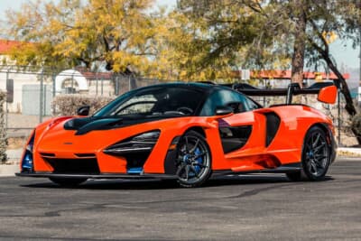 107万7500ドル(邦貨換算約1億6700万円)で落札されたマクラーレン「セナ」(C)Courtesy of RM Sotheby's