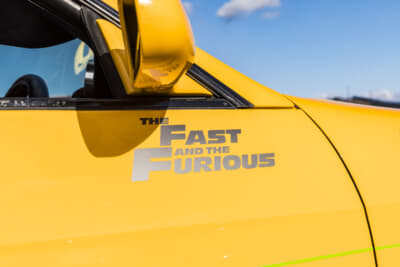 日産 スカイライン タイプM：『ワイルド・スピード』の第1作目の原タイトル『Fast and the Furious』をボディにオン