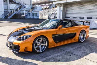マツダ RX-7 ヴェイルサイド フォーチュン：コンプリートカー製作などを手がけるヴェイルサイドによるモデル