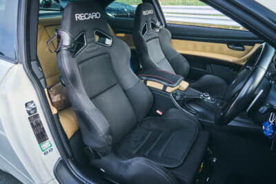 BMW E92型 M3：シートはレカロのRS7に交換している