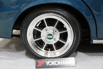 トヨタ東京自動車大学校 光冠：足まわりに、ハヤシレーシングのホイールとヨコハマタイヤ DNA S.drive ES03をセット