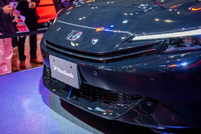 ホンダ プレリュード プロトタイプ：フロントスポイラーも追加されている