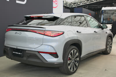 BYD シーライオン7：BYDの日本導入モデルとしては4番目となる電気自動車