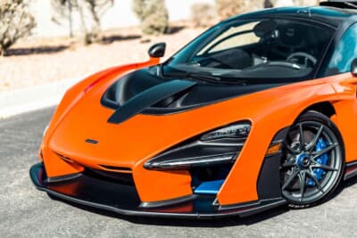 107万7500ドル(邦貨換算約1億6700万円)で落札されたマクラーレン「セナ」(C)Courtesy of RM Sotheby's