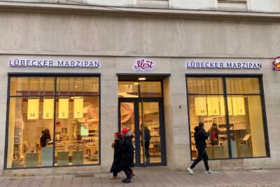 リューベックの街にはマジパン専門店がいくつもありました