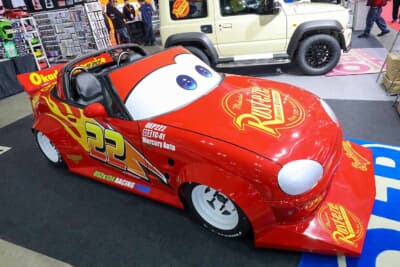 スズキ カプチーノ：岡田代表の持ち前のFRP造形技術を駆使して製作