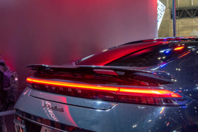 ホンダ プレリュード プロトタイプ：リアウイングが追加されている