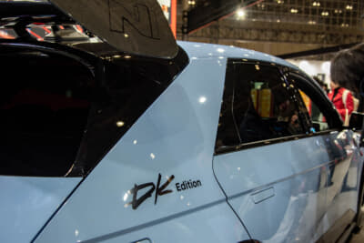 ヒョンデ アイオニック5N DKエディション：Cピラーにも「DK Edition」のロゴが入る