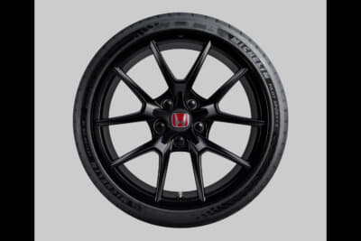 ホンダ シビック タイプR レーシングブラックパッケージ：19インチリバースリム アルミホイール