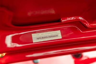 27万1600ドル(邦貨換算4245万円)で落札されたポルシェ「911ターボ フラットノーズ」(C)Courtesy of RM Sotheby's