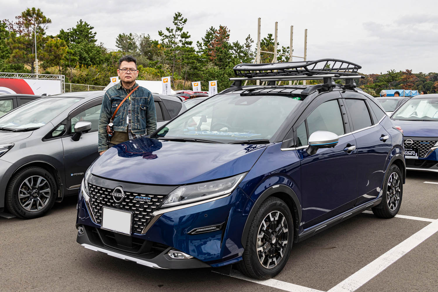 水没した先代日産「ノート」から最新「オーテック クロスオーバー」に