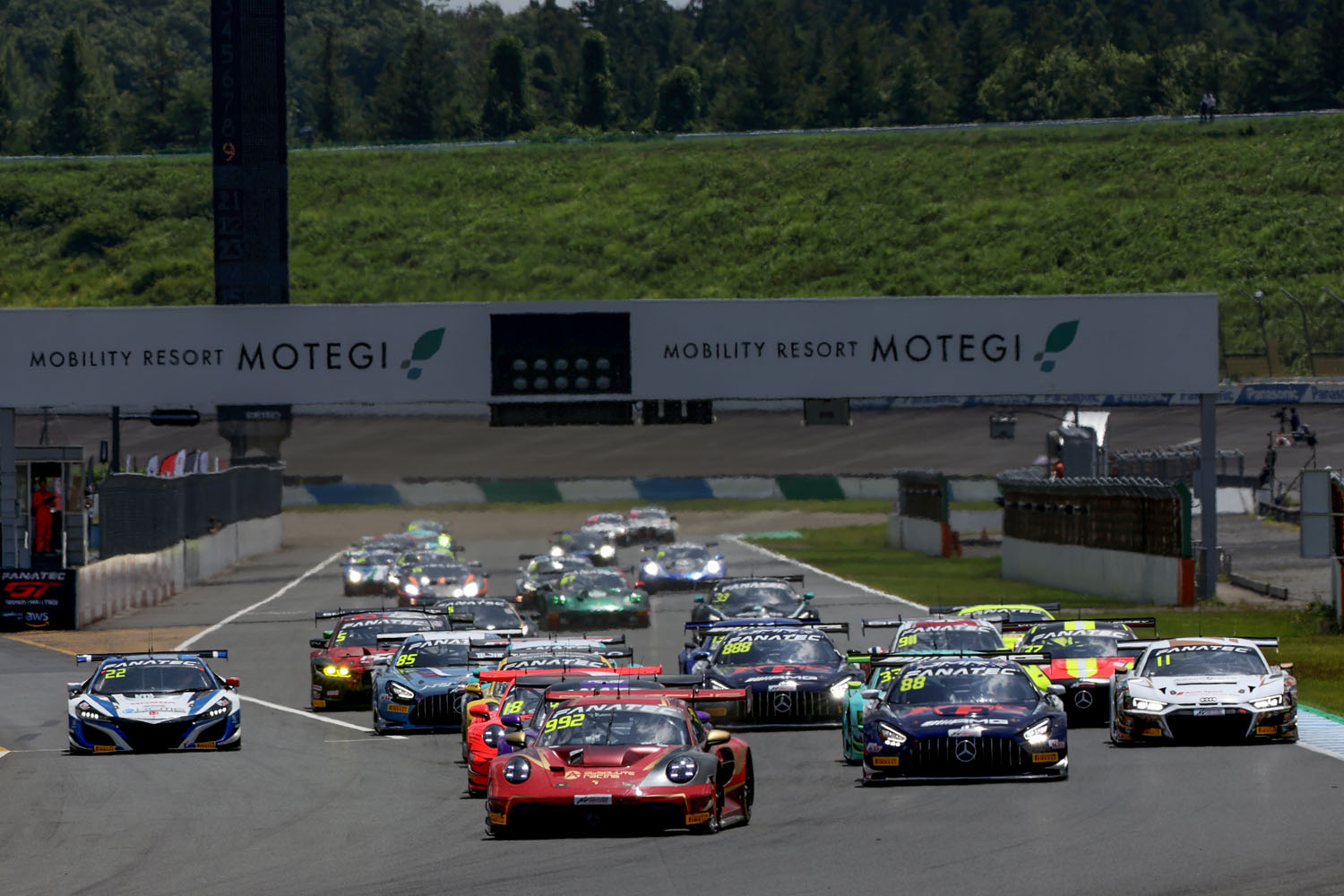 もてぎのスタートシーン