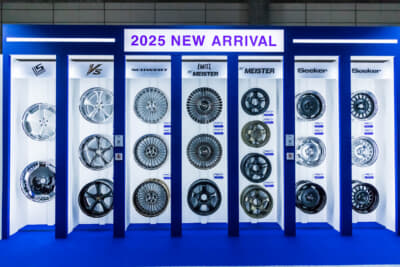 東京オートサロン2025でWORKが披露した新作ホイール