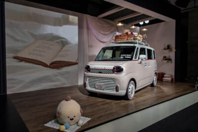 スズキ ワゴンRスマイル ヨーロピアンアンティーク：誰が見ても「かわいい」と思うクルマを目指したとのこと