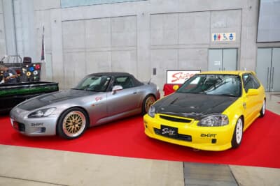 エアロボンネットやエアロフェンダーをラインナップするShift Sports（シフトスポーツ）はホンダ シビックとS2000で製品をPR