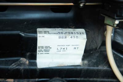 6万9000ユーロ(邦貨換算約1110万円)で落札されたポルシェ「968クラブスポーツ」(C)Courtesy of RM Sotheby's