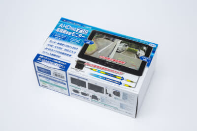 スーパースリムAHDモニターSSM-W7.0のパッケージ