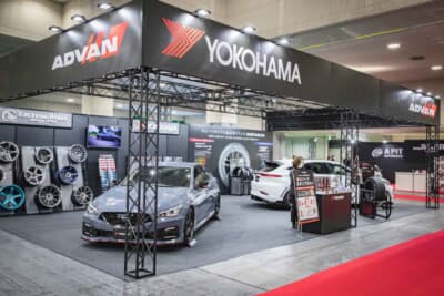 大阪オートメッセ2025の横浜ゴムブース