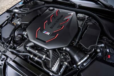 BMW M5：エンジンのみで最高出力585ps／最大トルク750Nm発揮。モーターが作り出すトルクはプリ・ギアリングによって450Nmまで増強される