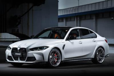 VOLK RACING G025：BMW M3への装着イメージ