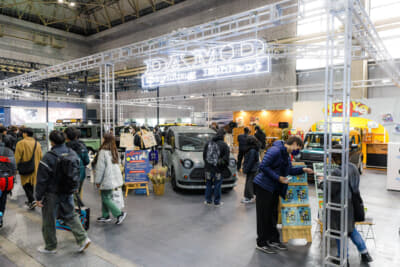 大阪オートメッセ2025のDAMD出展ブース