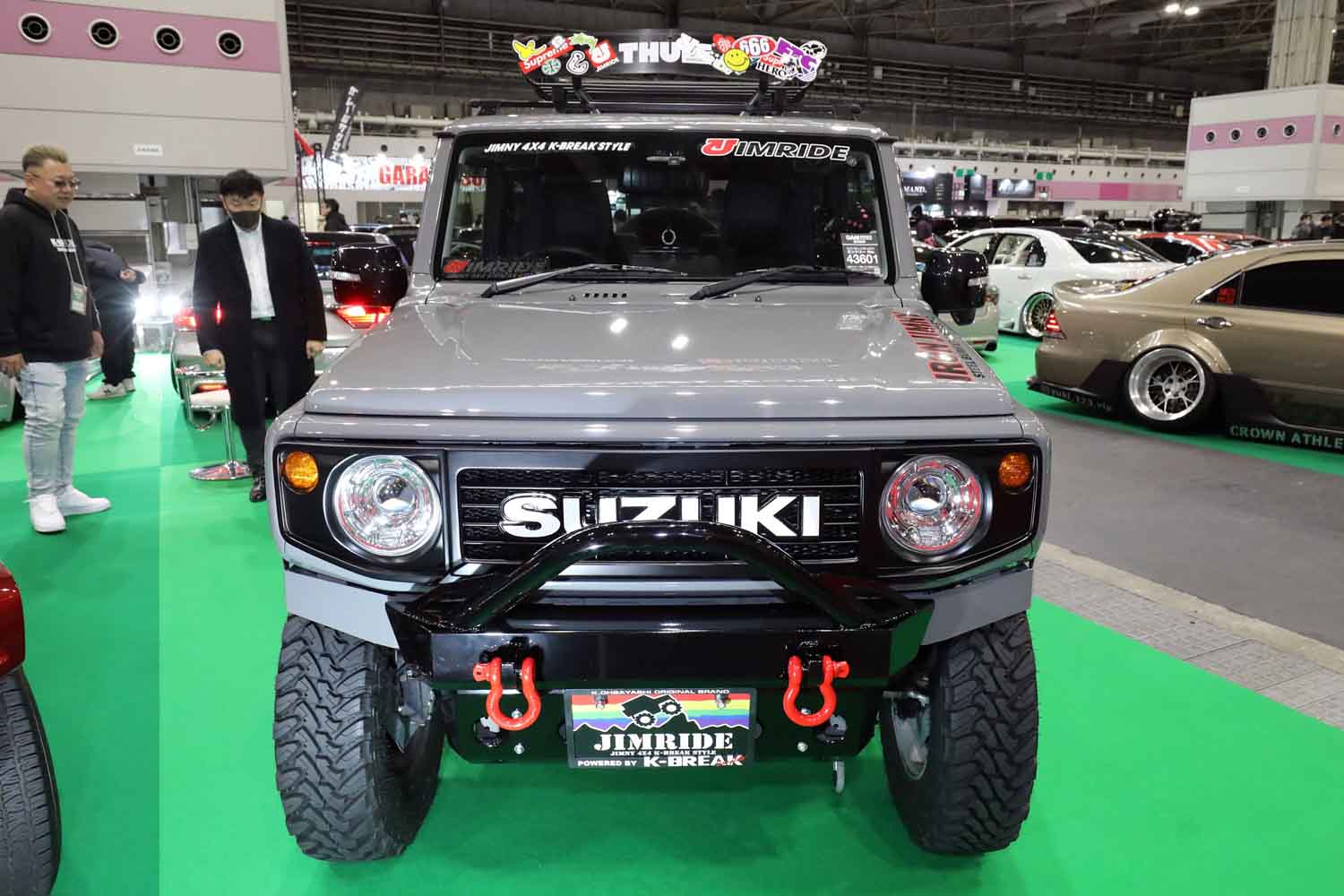 カスタム仕様 スズキ ジムニー 本体 スズキ「ジムニー」をスチールパーツでタフに演出！ 質実剛健なクロス