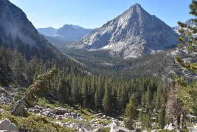 ダイナミックなシエラネバダの風景